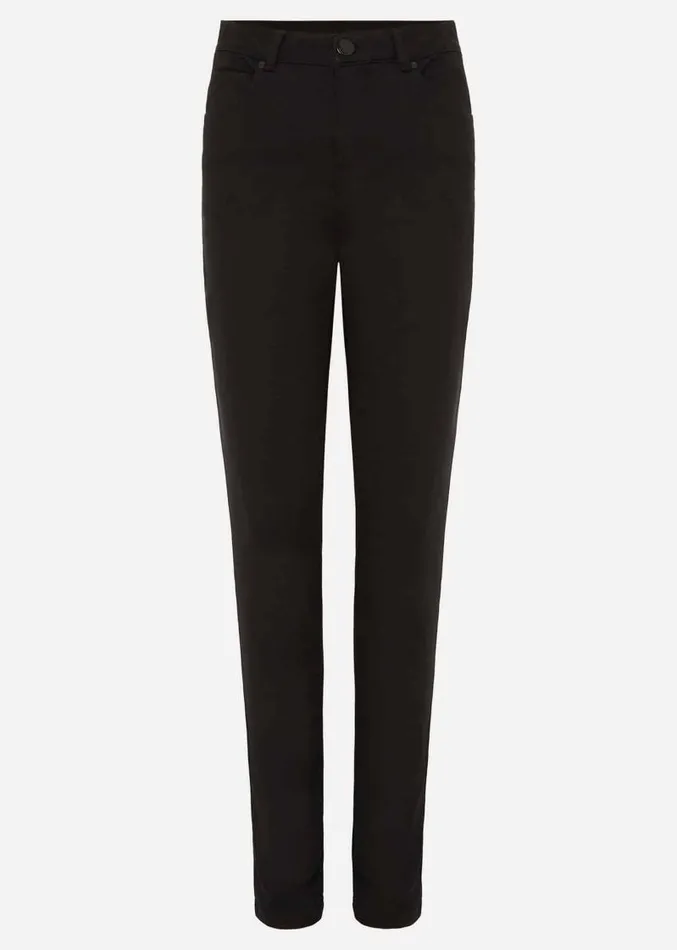 Abigial Sculpting Skinny Short Jean Black Women Phase Eight Trousers