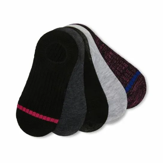 Accessories LSNEAKY FOOTIES BLACK MULTI Black Multi Steve Madden Socks and Tights