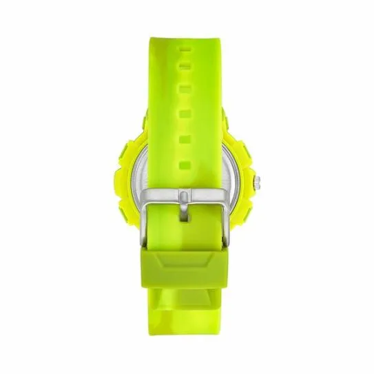 Accessories OVERSIZED SPORT WATCH TIE DYE CITRON Citron Steve Madden Watches