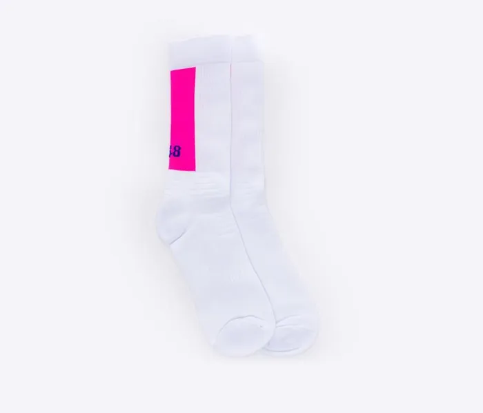 Accessories WomenMen P448 Socks WhitePink Accessories WomenMen P448 Socks WhitePink