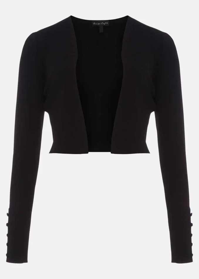 Adah Knitted Occasion Jacket Black Women Phase Eight Jackets