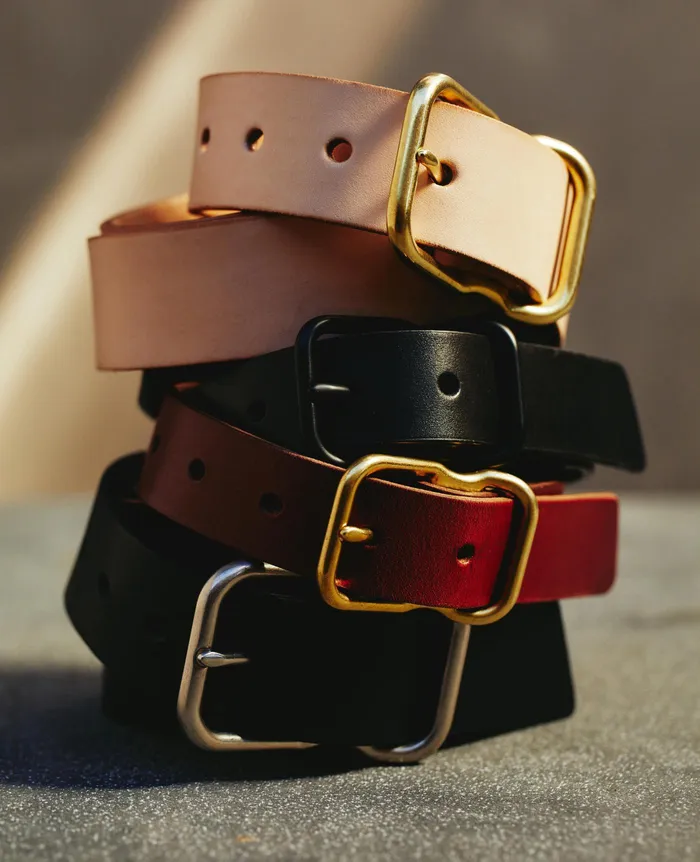 AG Jeans Belts Men Danny Belt DARK BROWNBRASS AG Jeans Belts Men Danny Belt DARK BROWNBRASS
