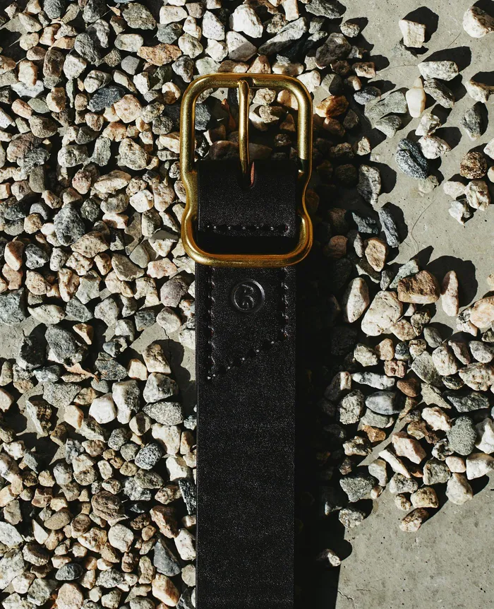 AG Jeans Belts Men Danny Belt DARK BROWNBRASS AG Jeans Belts Men Danny Belt DARK BROWNBRASS