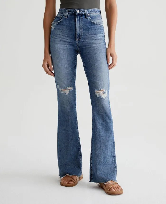 AG Jeans Denim Women Alexxis Boot 17 YEARS LAGOON DESTRUCTED AG Jeans Denim Women Alexxis Boot 17 YEARS LAGOON DESTRUCTED
