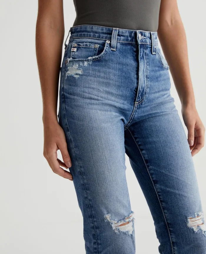 AG Jeans Denim Women Alexxis Boot 17 YEARS LAGOON DESTRUCTED AG Jeans Denim Women Alexxis Boot 17 YEARS LAGOON DESTRUCTED