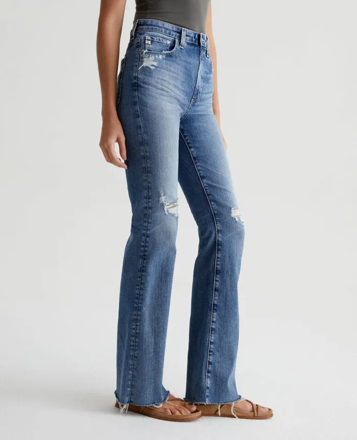 AG Jeans Denim Women Alexxis Boot 17 YEARS LAGOON DESTRUCTED AG Jeans Denim Women Alexxis Boot 17 YEARS LAGOON DESTRUCTED