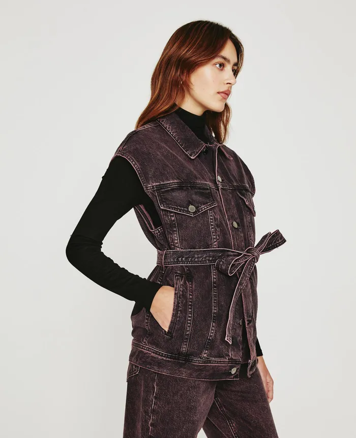 AG Jeans Jackets Women Kendrix Vest DOWNHILL AG Jeans Jackets Women Kendrix Vest DOWNHILL