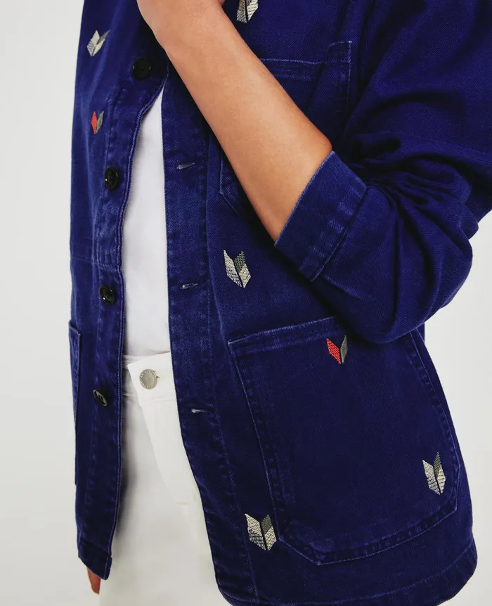 AG Jeans Jackets WomenMen Easton Jacket EB BROKEN ARROW FRENCH BLUE AG Jeans Jackets WomenMen Easton Jacket EB BROKEN ARROW FRENCH BLUE