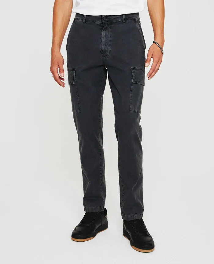 AG Jeans Pants Men Wells Cargo SULFUR GUNPOWDER AG Jeans Pants Men Wells Cargo SULFUR GUNPOWDER
