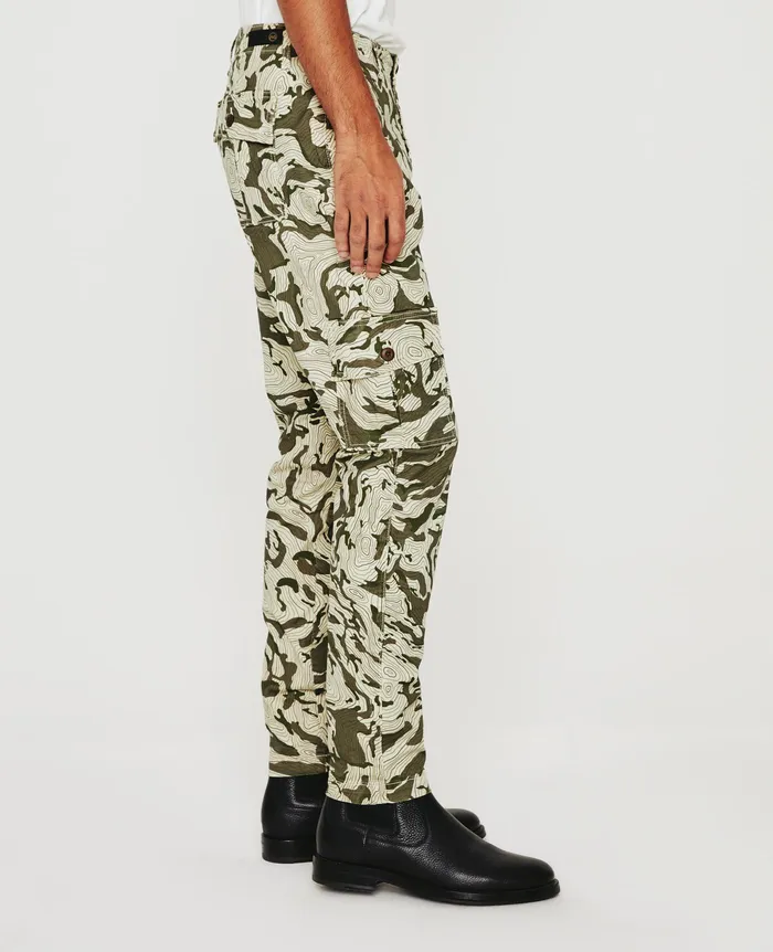 AG Jeans Pants Men Wells Cargo TOPOGRAPHICAL MAP GREEN MULTI AG Jeans Pants Men Wells Cargo TOPOGRAPHICAL MAP GREEN MULTI