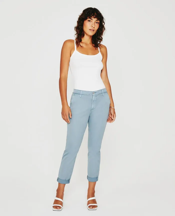 AG Jeans Pants Women Caden SULFUR COLDWATER SLATE