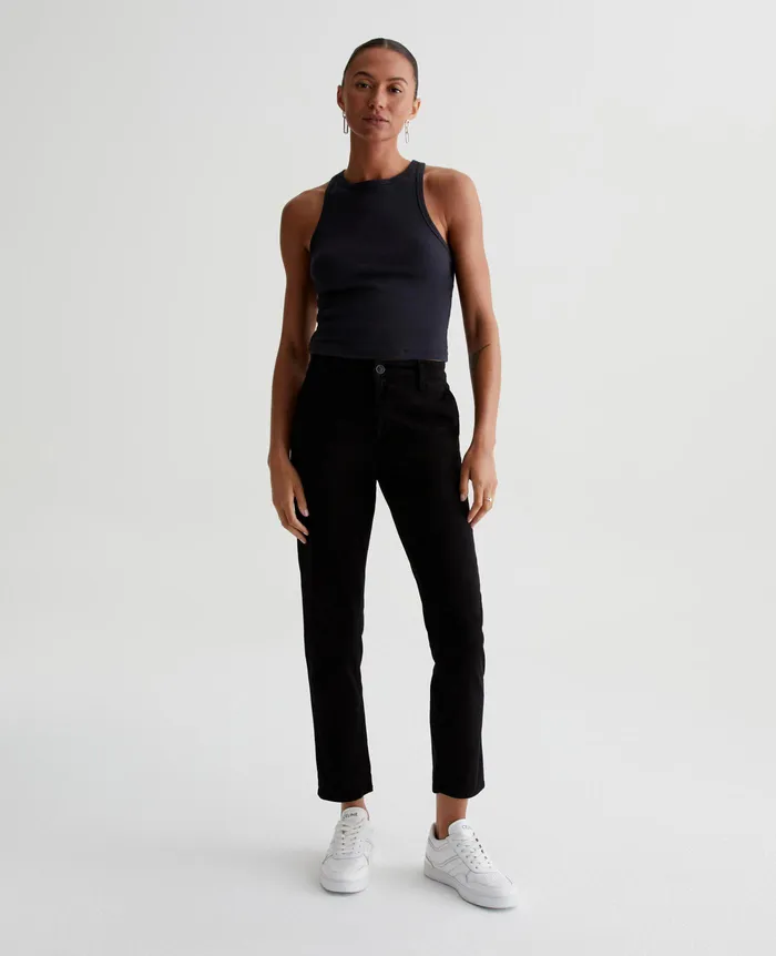 AG Jeans Pants Women Caden SUPER BLACK