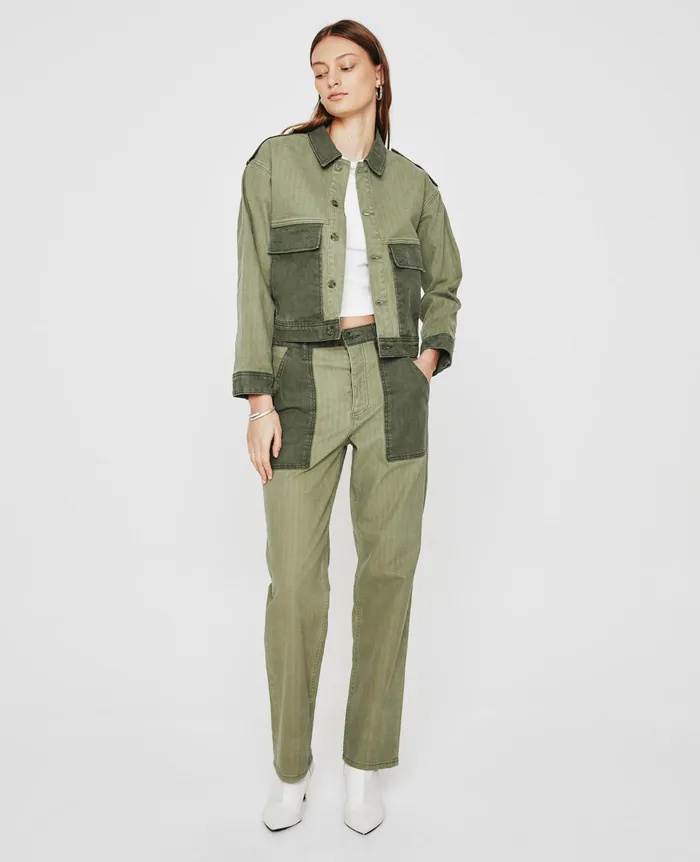 AG Jeans Pants Women Clove Fatigue VALLEY CAVALRY SAGE
