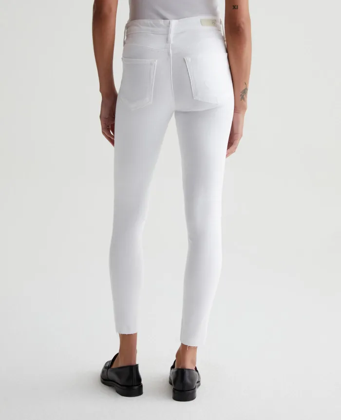 AG Jeans Pants Women Farrah Skinny Ankle WHITE AG Jeans Pants Women Farrah Skinny Ankle WHITE