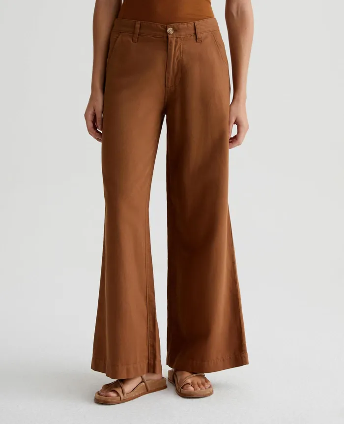 AG Jeans Pants Women Stella TREE BARK AG Jeans Pants Women Stella TREE BARK