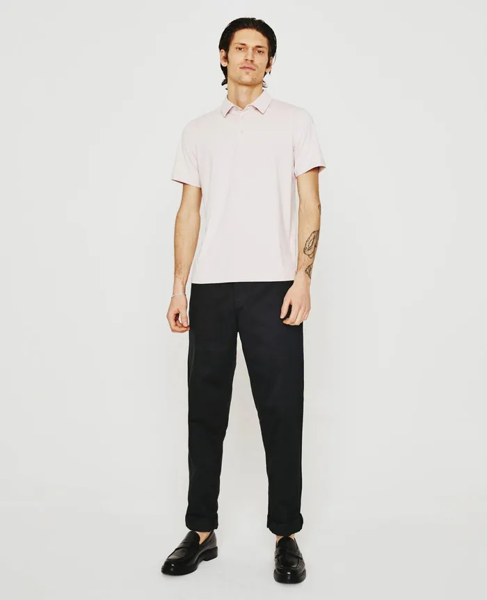 AG Jeans Polos Men Bryce Polo VINTAGE PINK AG Jeans Polos Men Bryce Polo VINTAGE PINK