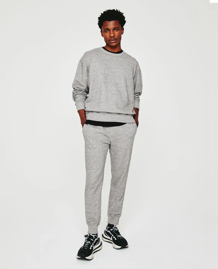 AG Jeans Sweatshirts Men Arc Crew HEATHER GREY AG Jeans Sweatshirts Men Arc Crew HEATHER GREY