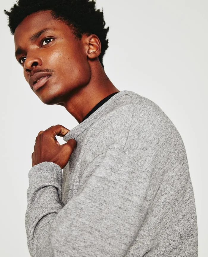 AG Jeans Sweatshirts Men Arc Crew HEATHER GREY AG Jeans Sweatshirts Men Arc Crew HEATHER GREY