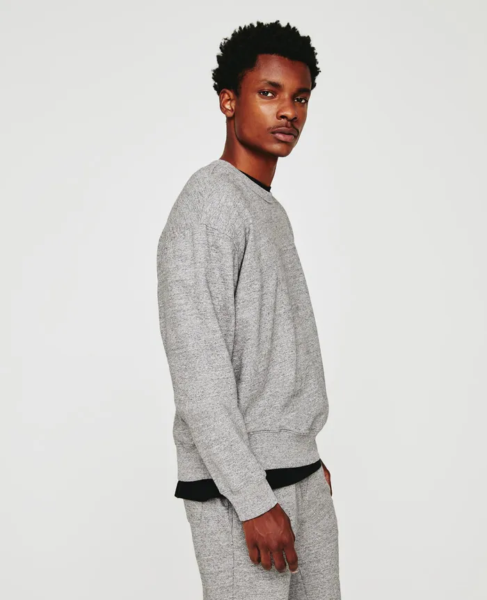 AG Jeans Sweatshirts Men Arc Crew HEATHER GREY AG Jeans Sweatshirts Men Arc Crew HEATHER GREY
