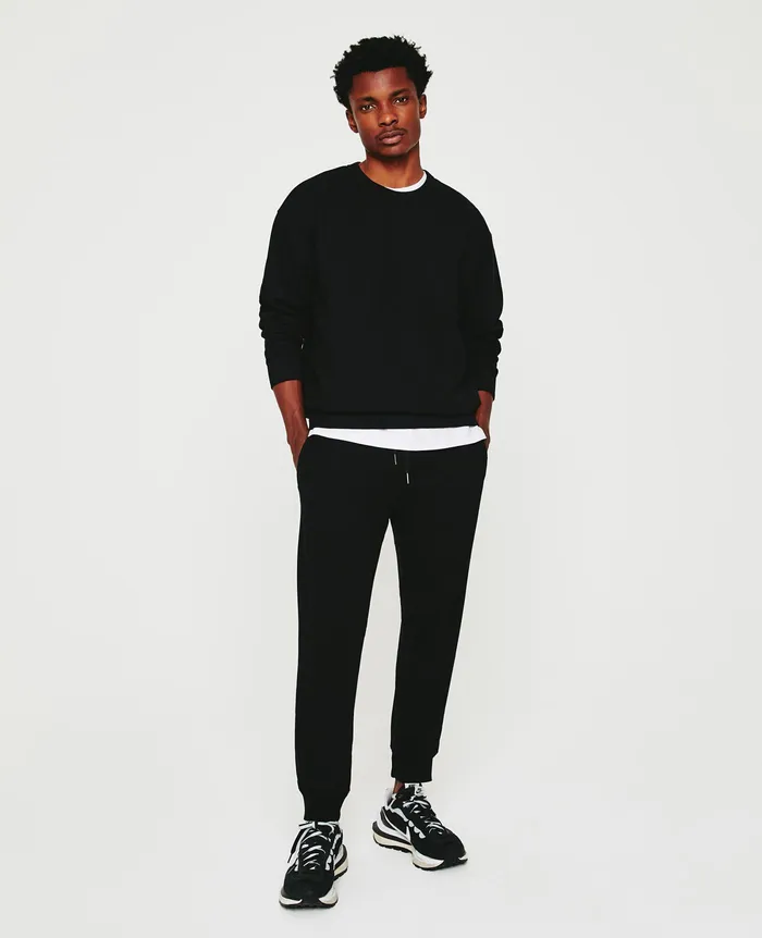 AG Jeans Sweatshirts Men Arc Crew TRUE BLACK AG Jeans Sweatshirts Men Arc Crew TRUE BLACK