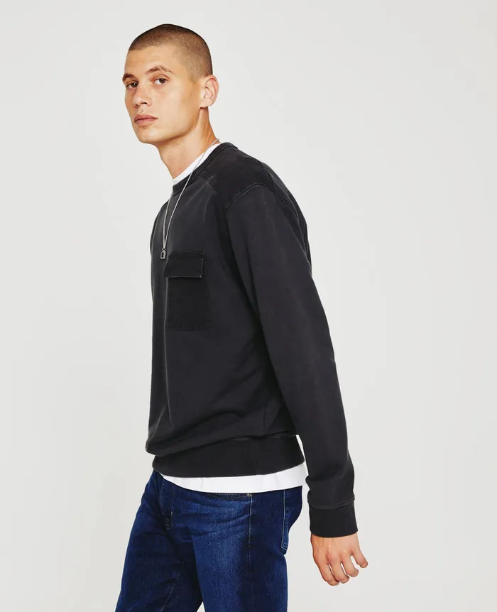 AG Jeans Sweatshirts Men Brendan Sweatshirt GUNPOWDER