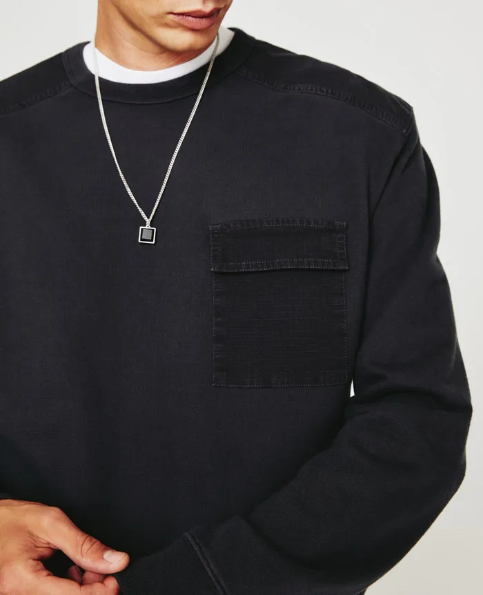 AG Jeans Sweatshirts Men Brendan Sweatshirt GUNPOWDER