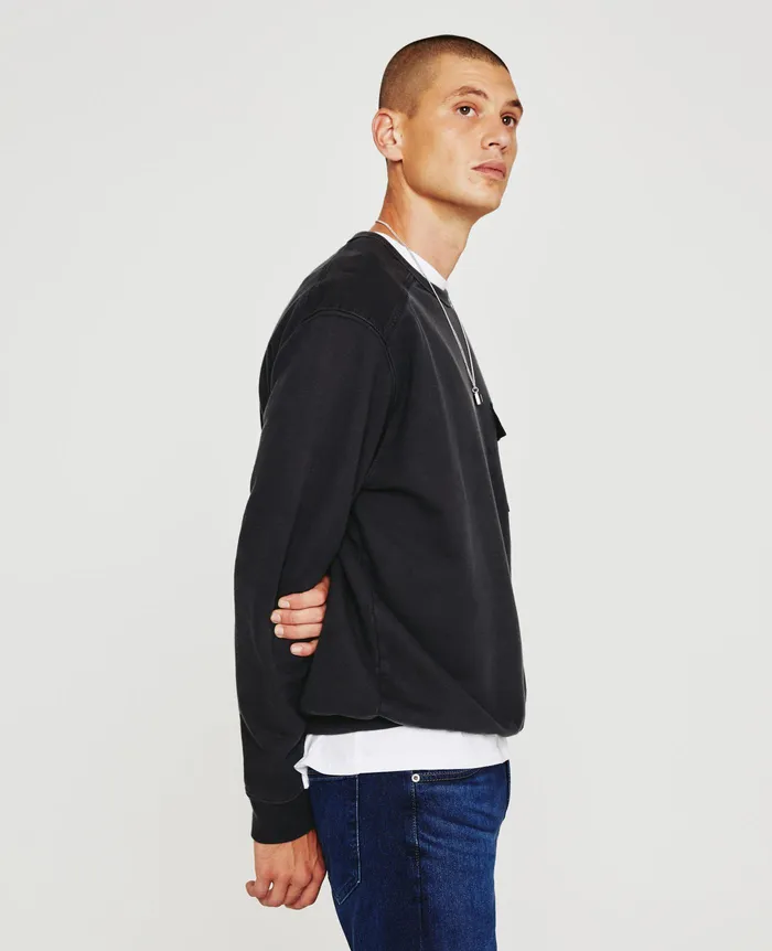 AG Jeans Sweatshirts Men Brendan Sweatshirt GUNPOWDER