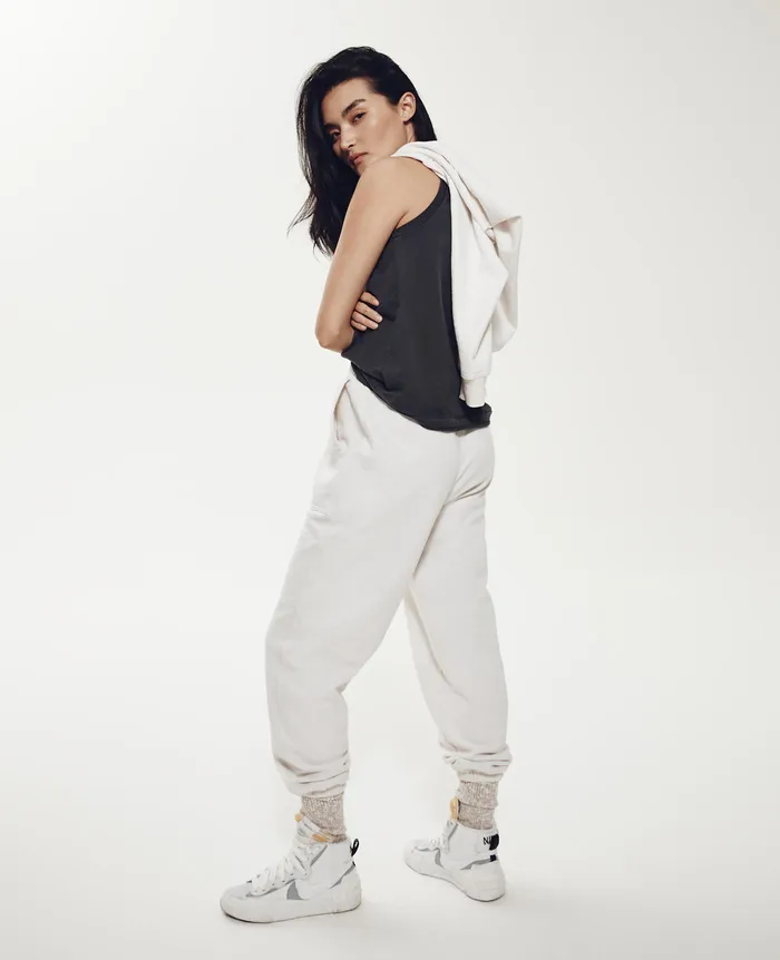AG Jeans Sweatshirts Women Nova Crew IVORY DUST