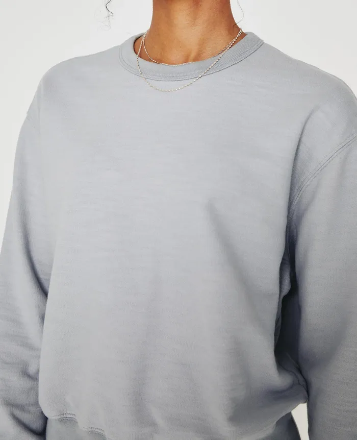 AG Jeans Sweatshirts Women Nova Crew WHITE SANDS AG Jeans Sweatshirts Women Nova Crew WHITE SANDS