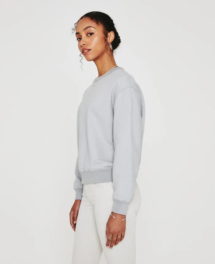 AG Jeans Sweatshirts Women Nova Crew WHITE SANDS AG Jeans Sweatshirts Women Nova Crew WHITE SANDS