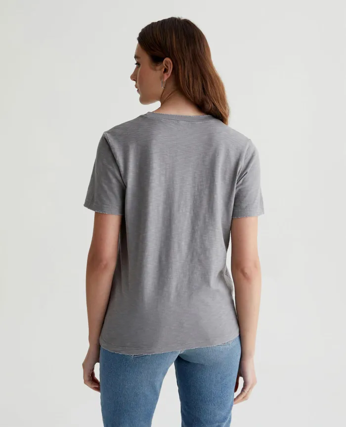 AG Jeans Tees and Tanks Women Jagger Crew 5 YEARS INK STONE AG Jeans Tees and Tanks Women Jagger Crew 5 YEARS INK STONE