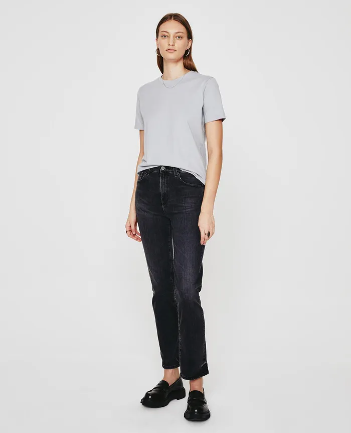 AG Jeans Tees and Tanks Women Jagger Crew WHITE SANDS AG Jeans Tees and Tanks Women Jagger Crew WHITE SANDS