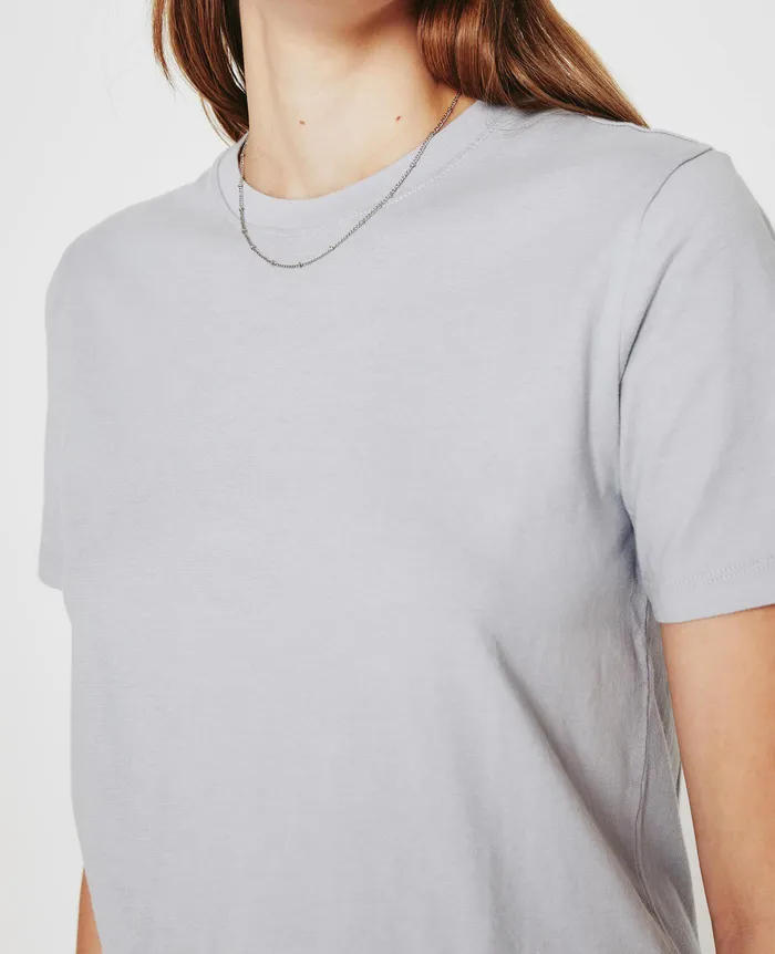 AG Jeans Tees and Tanks Women Jagger Crew WHITE SANDS AG Jeans Tees and Tanks Women Jagger Crew WHITE SANDS