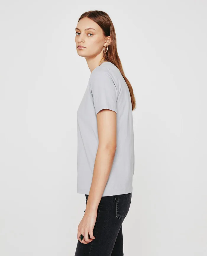 AG Jeans Tees and Tanks Women Jagger Crew WHITE SANDS AG Jeans Tees and Tanks Women Jagger Crew WHITE SANDS
