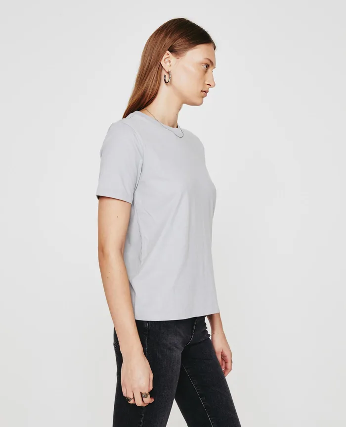 AG Jeans Tees and Tanks Women Jagger Crew WHITE SANDS AG Jeans Tees and Tanks Women Jagger Crew WHITE SANDS