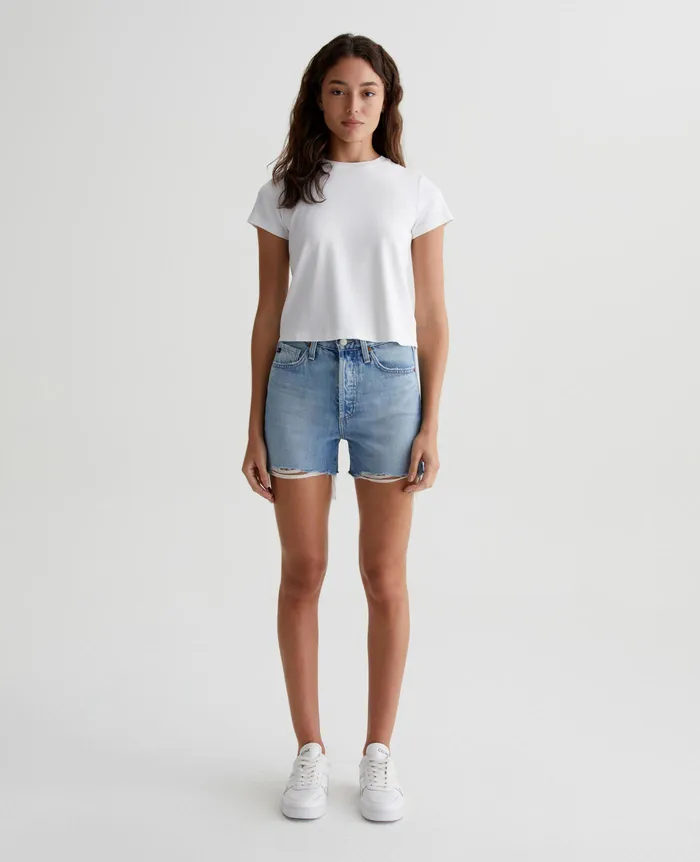 AG Jeans Tees and Tanks Women Sadie Crew EXWHITE AG Jeans Tees and Tanks Women Sadie Crew EXWHITE