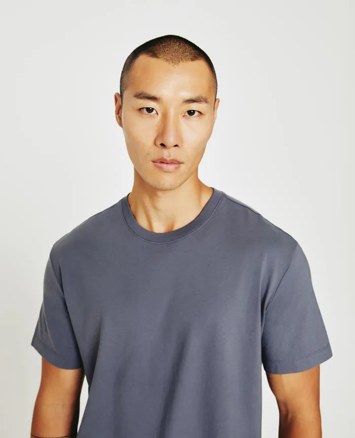 AG Jeans Tees Men Wesley Crew SLATE SKY AG Jeans Tees Men Wesley Crew SLATE SKY