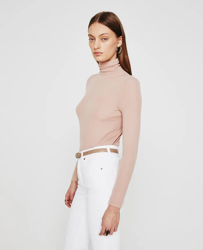 AG Jeans Tops and Shirts Women Chels Turtleneck ROSE CLOUD
