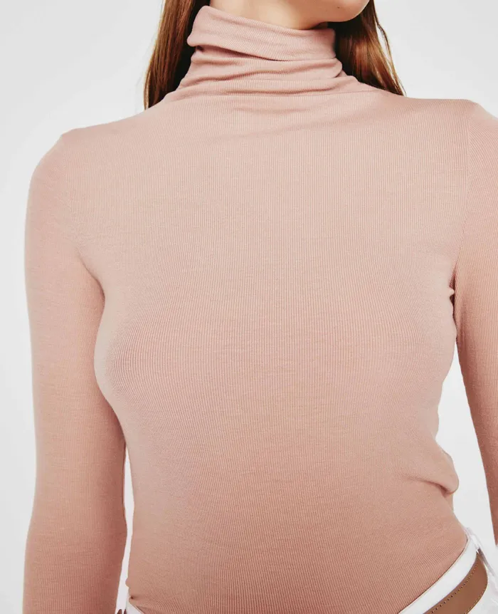 AG Jeans Tops and Shirts Women Chels Turtleneck ROSE CLOUD AG Jeans Tops and Shirts Women Chels Turtleneck ROSE CLOUD