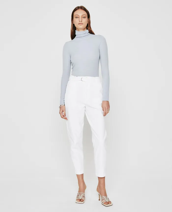 AG Jeans Tops and Shirts Women Chels Turtleneck WHITE SANDS AG Jeans Tops and Shirts Women Chels Turtleneck WHITE SANDS