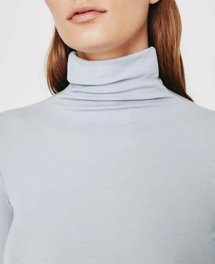 AG Jeans Tops and Shirts Women Chels Turtleneck WHITE SANDS AG Jeans Tops and Shirts Women Chels Turtleneck WHITE SANDS