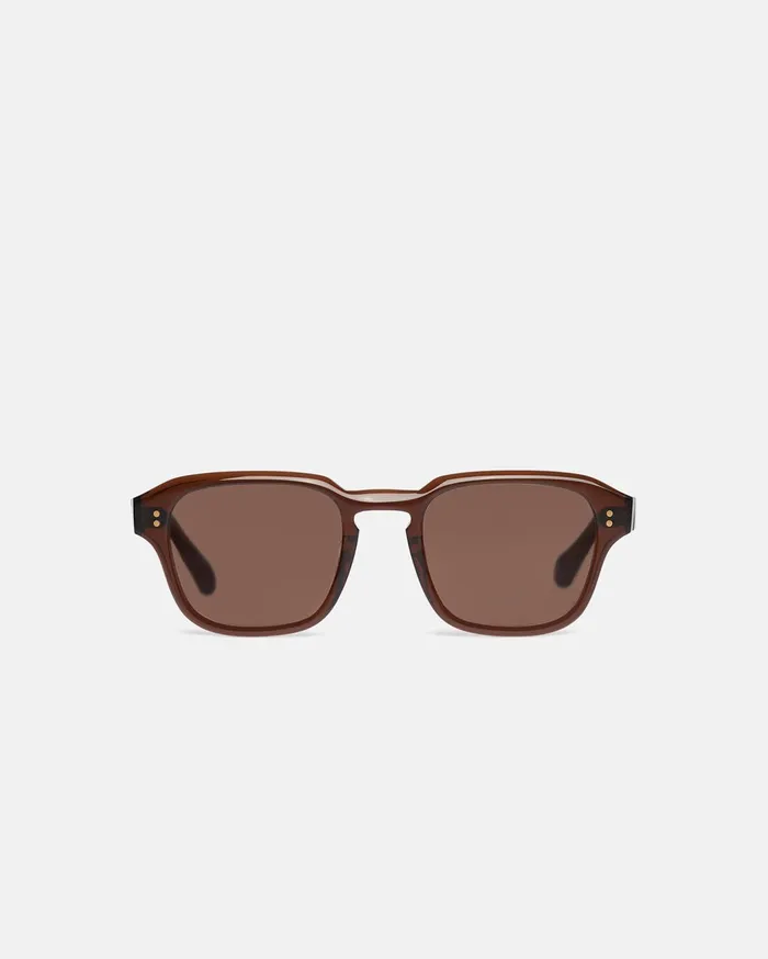 Aiza BioPlastic Sunglasses Brown WomenMen Nanushka Eyewear