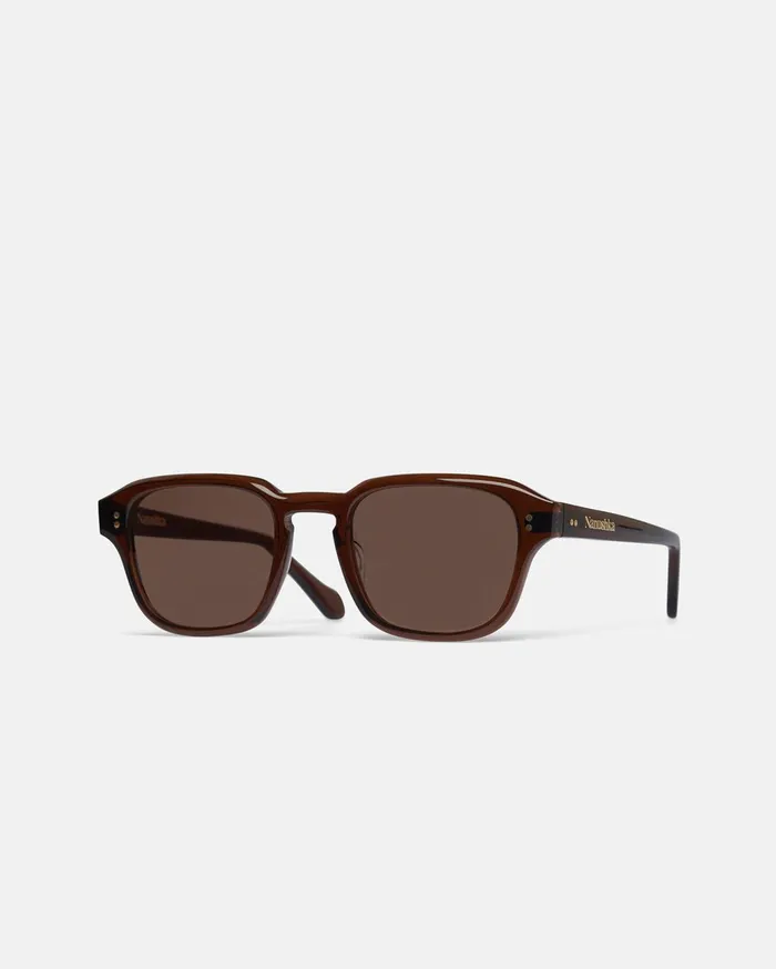 Aiza BioPlastic Sunglasses Brown WomenMen Nanushka Eyewear