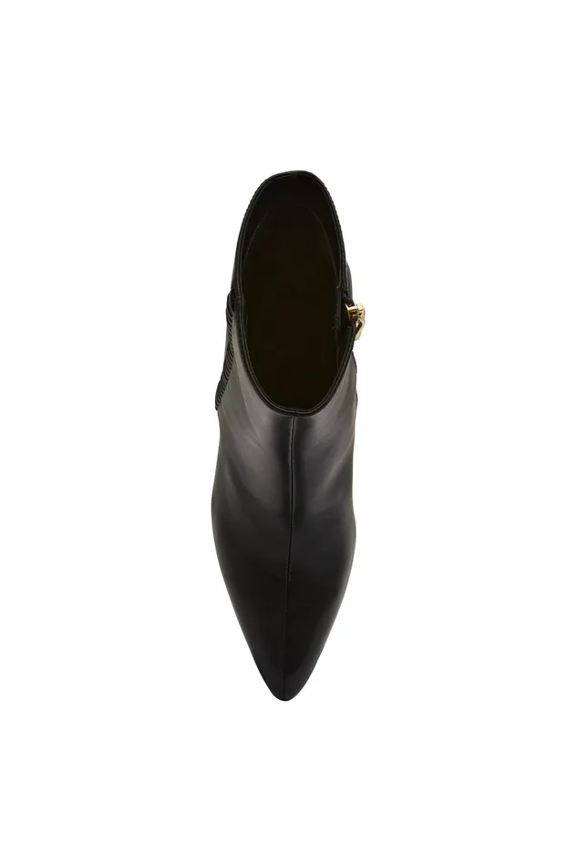 Aje Ether Whipstitch Short Boot Black Women Shoes
