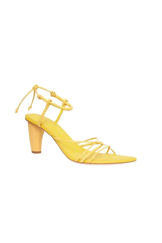 Aje Utopia Heel Yellow Women Shoes