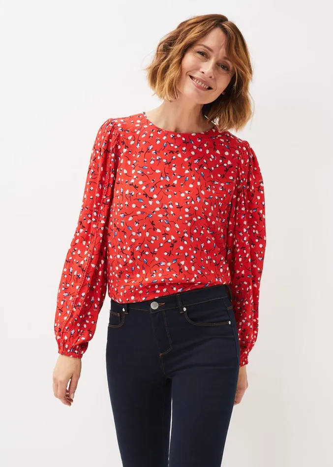 Alexandra Ditsy Floral Print Blouse Redivory Women Phase Eight Shirts and Blouses Alexandra Ditsy Floral Print Blouse Redivory Women Phase Eight Shirts and Blouses