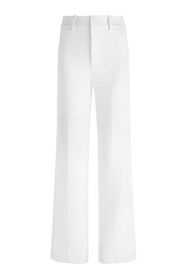 Alice Olivia Alexander Trouser Off White Women Pants
