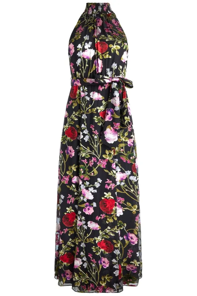 Alice Olivia Dita Maxi Dress Floral Dreams Women Dresses