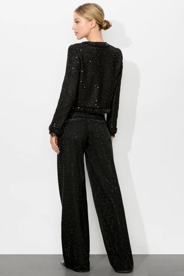 Alice Olivia Landon Jacket Black Women Outerwear
