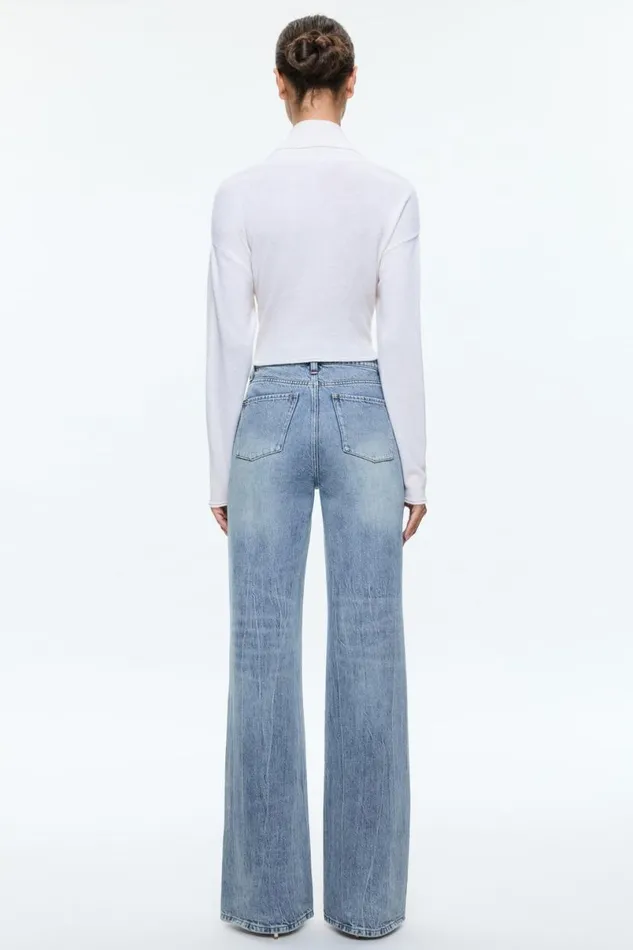 Alice Olivia Lanita Cardigan Ecru Women Sweaters